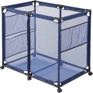 透气网布可拆装 带轮户外泳池边收纳框收纳架