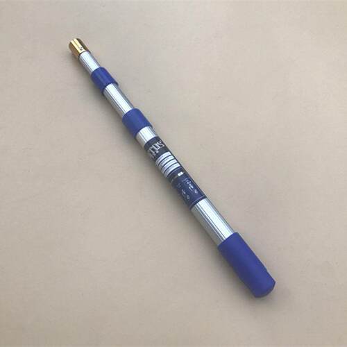 螺旋可拆8接口 加厚铝合金伸缩杆捞网杆 内锁可携式铝杆 可配网头