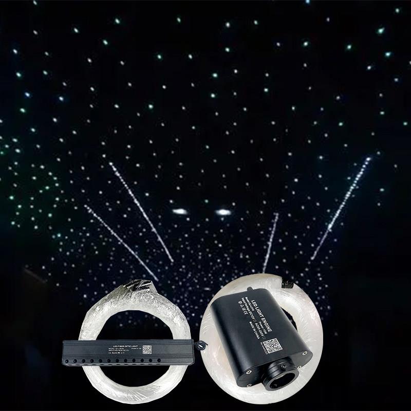 汽车星空顶改装车内饰顶棚改装星空灯LED流星机车载光纤灯LED声控