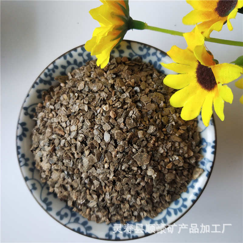 批发生蛭石片  阻火包建筑材料用未膨胀原矿蛭石片白蛭石优质