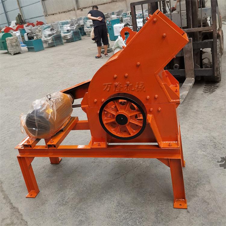 锤式移动破碎机小型煤矸石破碎机建筑垃圾岩石打石子设备