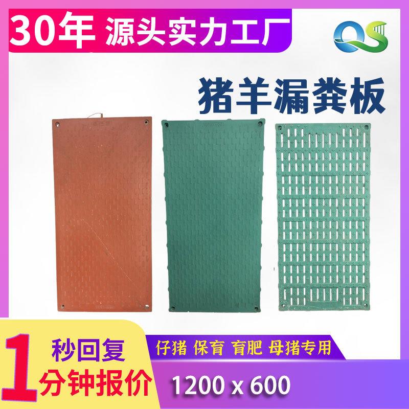 保育床漏粪板1200x600配电热地板实心全漏养殖猪床猪圈复合漏粪板