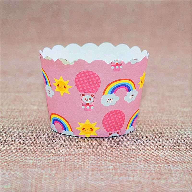 中号个焙模具蛋马芬杯 3000烤箱烘005炸锅专用杯子糕纸杯一次性