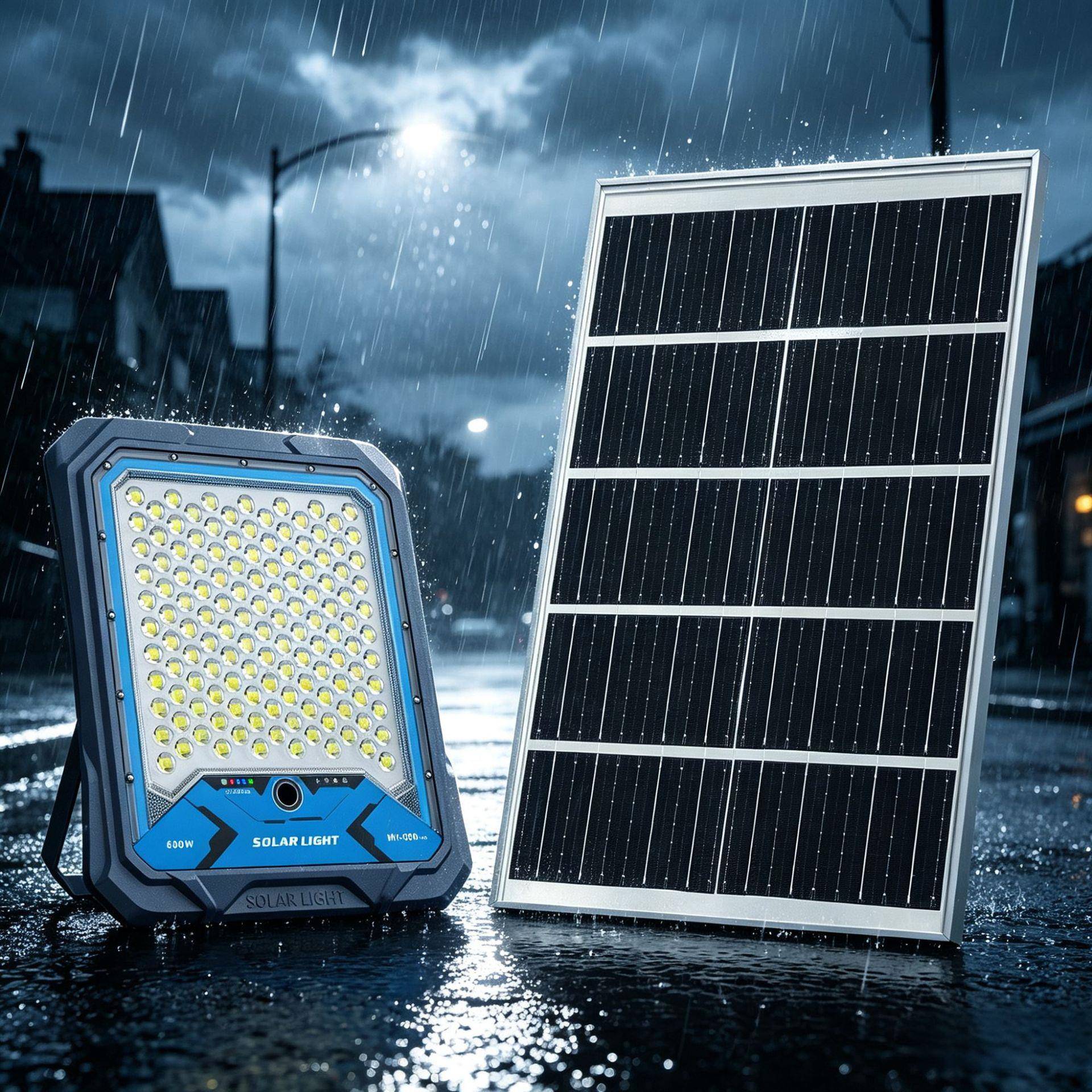 新款4G太阳能监控投光灯二合一室外防雨家庭庭院灯商铺远程监控灯