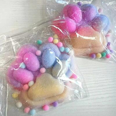 14cm Big Mac Taba Squishy Big Cat Paw Pinch Decompression T