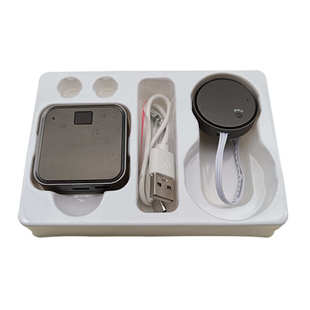 充电款无线人体感应开关12V24V免布线触摸开关调光橱柜门控感应器