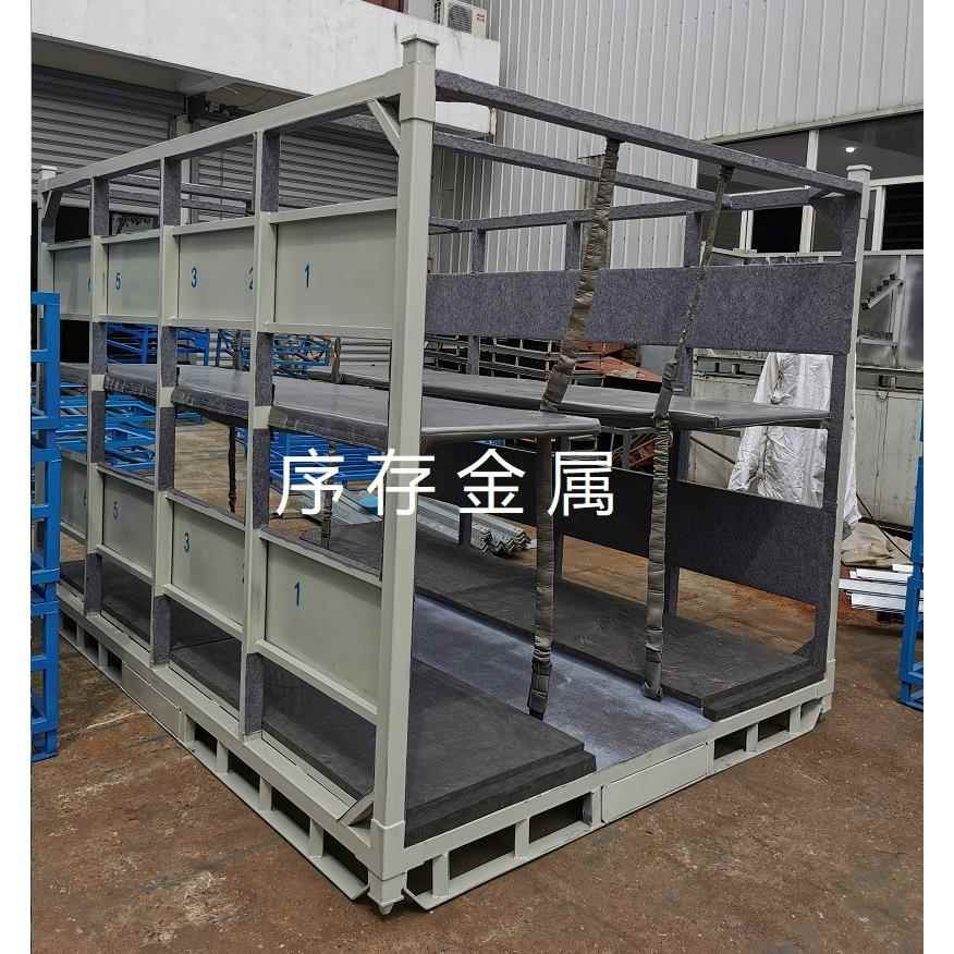 厂家供应汽车塑料保险杠外饰件料架汽车零部件金属运输周转料架