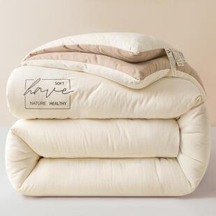 A类大豆纤维被子被芯春秋被冬季加厚保暖冬被学生宿舍单双人棉被a