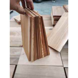 红雪松木瓦加拿大红色雪松防腐木无节香柏木烧烤板烤鱼木片炭烤木