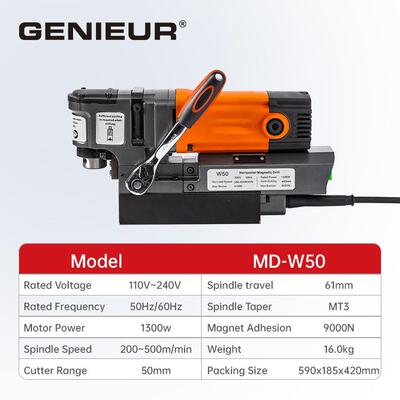 MD-W50 1300W Magnetic Drill