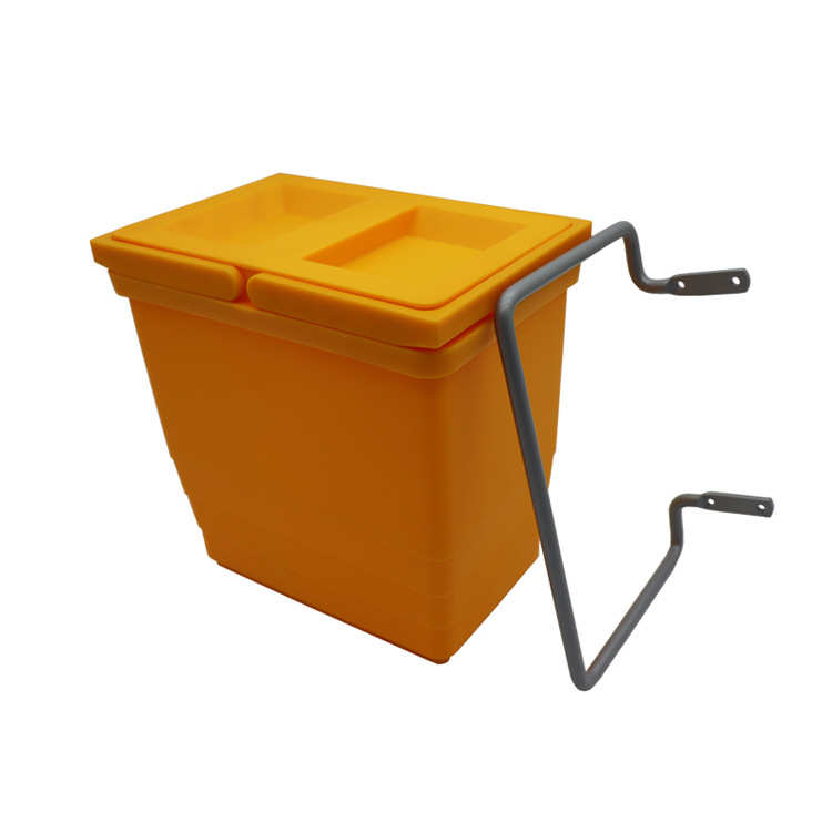 VASE橱柜垃圾桶挂门桶 厨房可挂式门背垃圾筒 厨柜柜内壁挂收纳桶