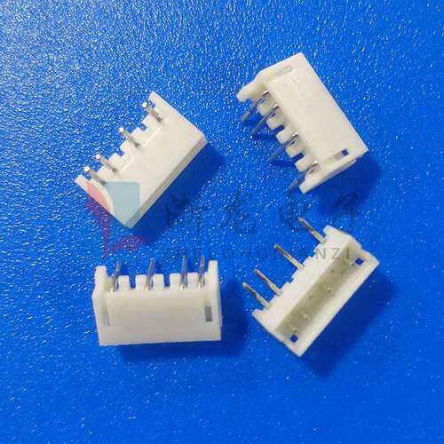 接插件ZH1.5-6AW4针定位弯插端子6P4N弯针座 90度连接器 1000只
