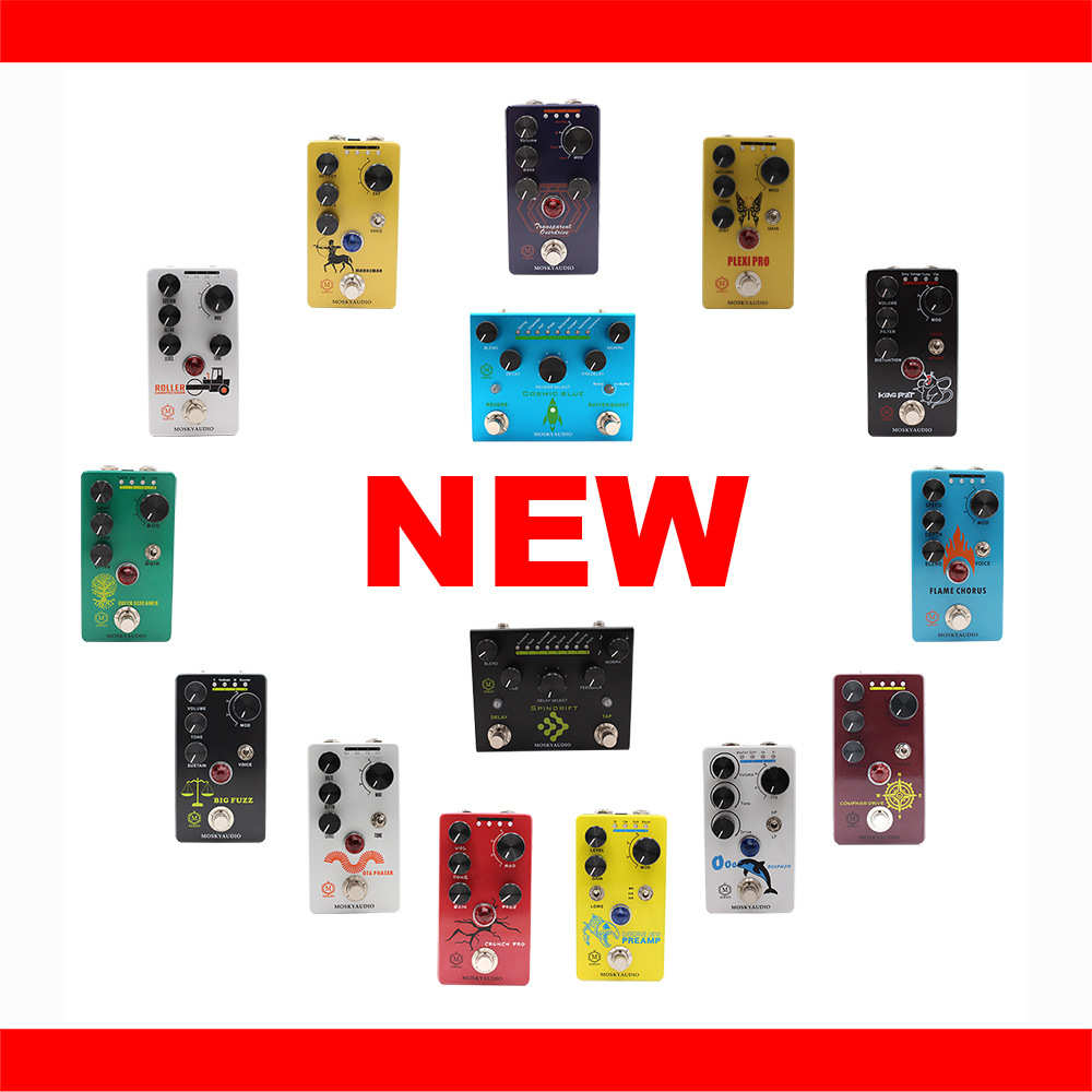 MOSKYAUDIO  2023 新品 M系列乐器 吉他效果器