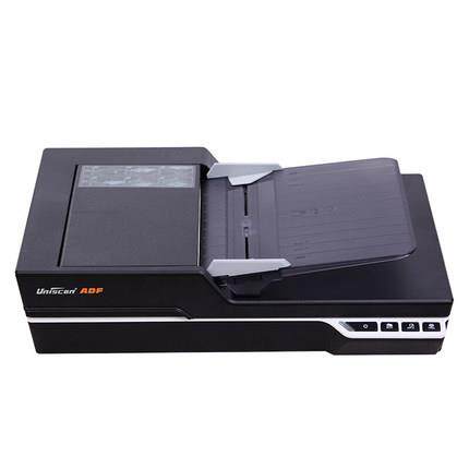 清华紫光F35S高速高清馈纸式带平板A4扫描仪自动进纸32页每分钟