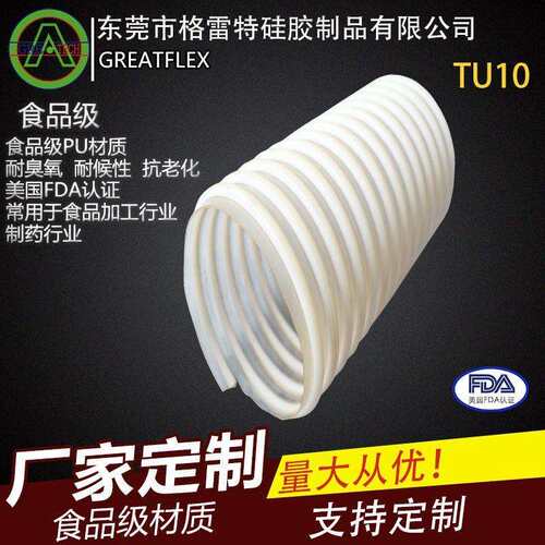 GREATFLEX 透明 TU10 工业 耐油除尘塑筋软管