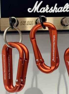 ARMOR MADNESS 24SS 限量款OG CASE 橙色钥匙扣 登山扣 金属挂件