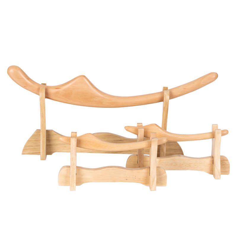 日式桧木体雕面雕棒瘦脸部美体塑形经络棒刮痧点穴按摩擀筋美容院