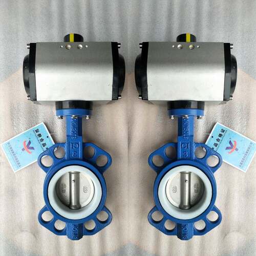 凯斯姆直供D671X-10Z对夹式软密封蝶阀工业球墨铸铁气动蝶阀