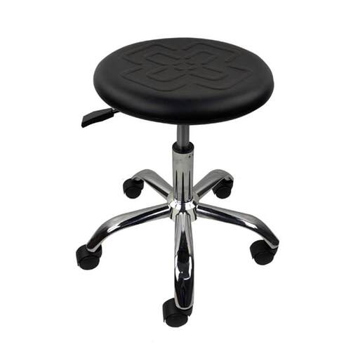 pu发泡防静电凳子升降圆凳家用酒吧椅旋转椅子实验室凳可滑动座椅