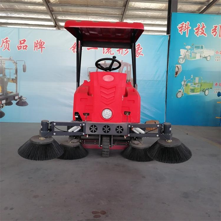顶棚式5刷清扫机工厂车间灰尘树叶扫地机1500型电动扫灰机厂家
