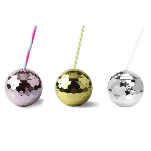 Disco ball glitter ball plating ball cup 闪光球电镀球杯