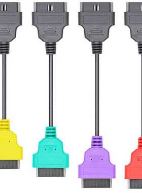 厂家直销菲亚特Multi ECU Scan Fiat ECUScan Adapter Bundle OBD