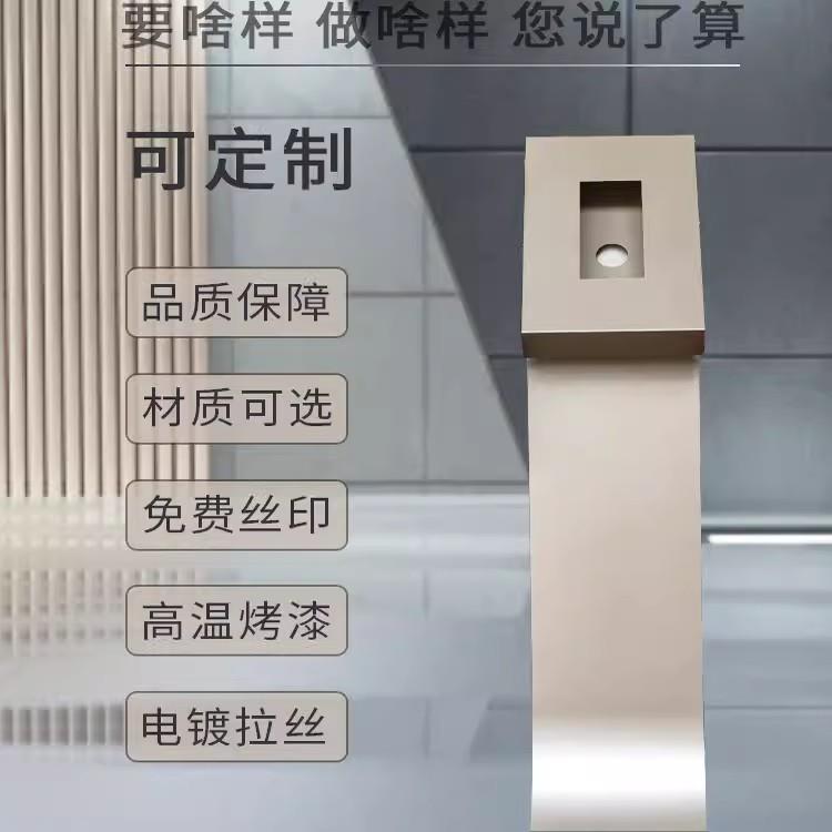 楼宇对讲立柱可视对讲主机人脸识别门禁系统小区门口支架座机底座