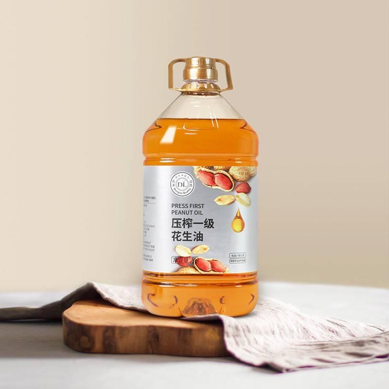 DL正品现货压榨一级花生油葵花籽油5L超市线上官方正品食用油