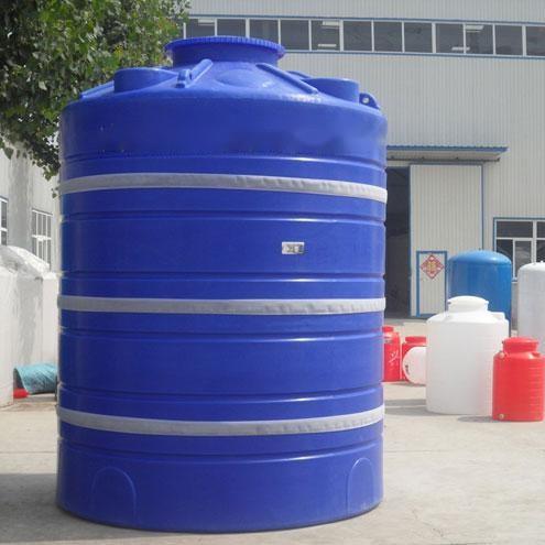 日兴塑料水箱雨水收集PE牛筋大桶外加剂储罐立式圆形加厚10吨20吨