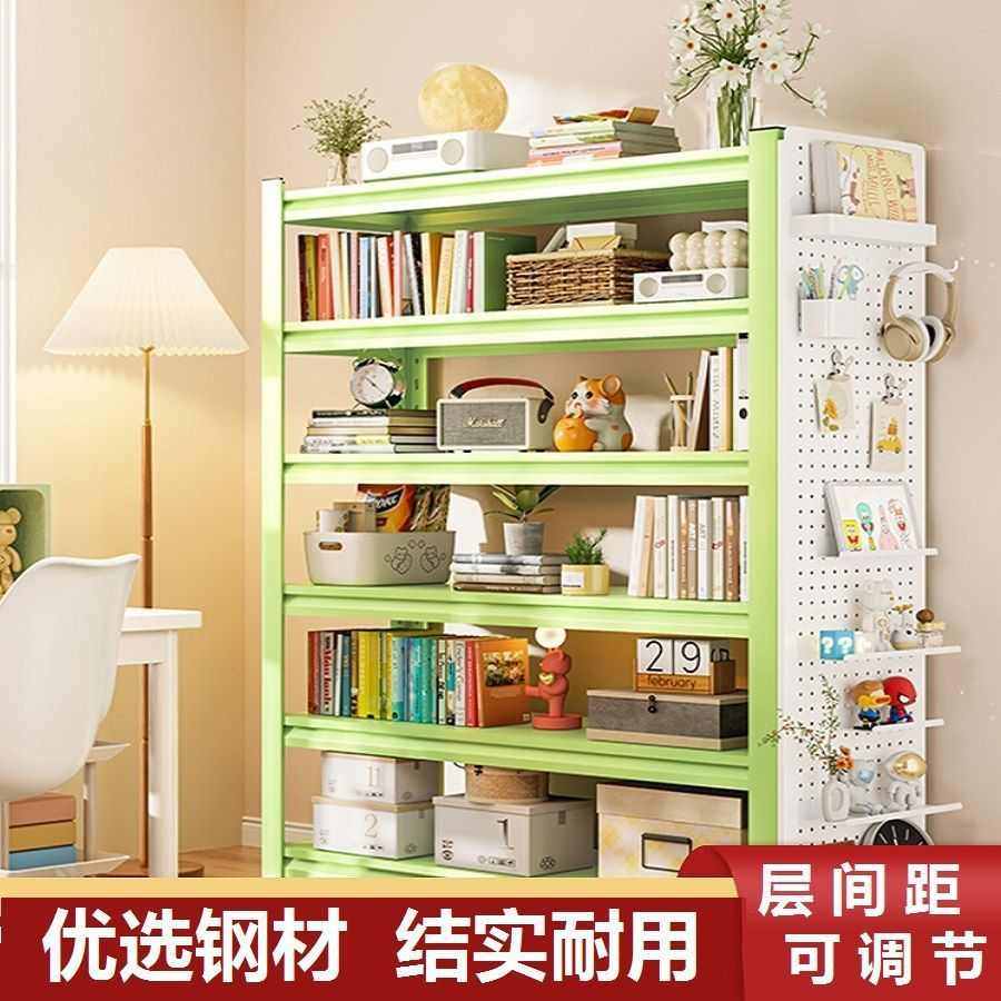 幼儿园书柜彩色儿童书柜绘本架多功能单个书柜钢制一体靠墙收纳架,住宅家具,儿童书柜,淘宝优惠券,粉丝福利购,淘宝优惠卷