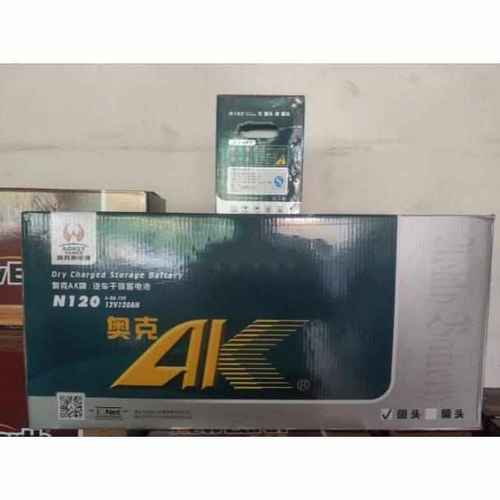 奥克/AK N120 6-QA-120 12V120AH 汽车启动 专用 干荷蓄电池 电瓶