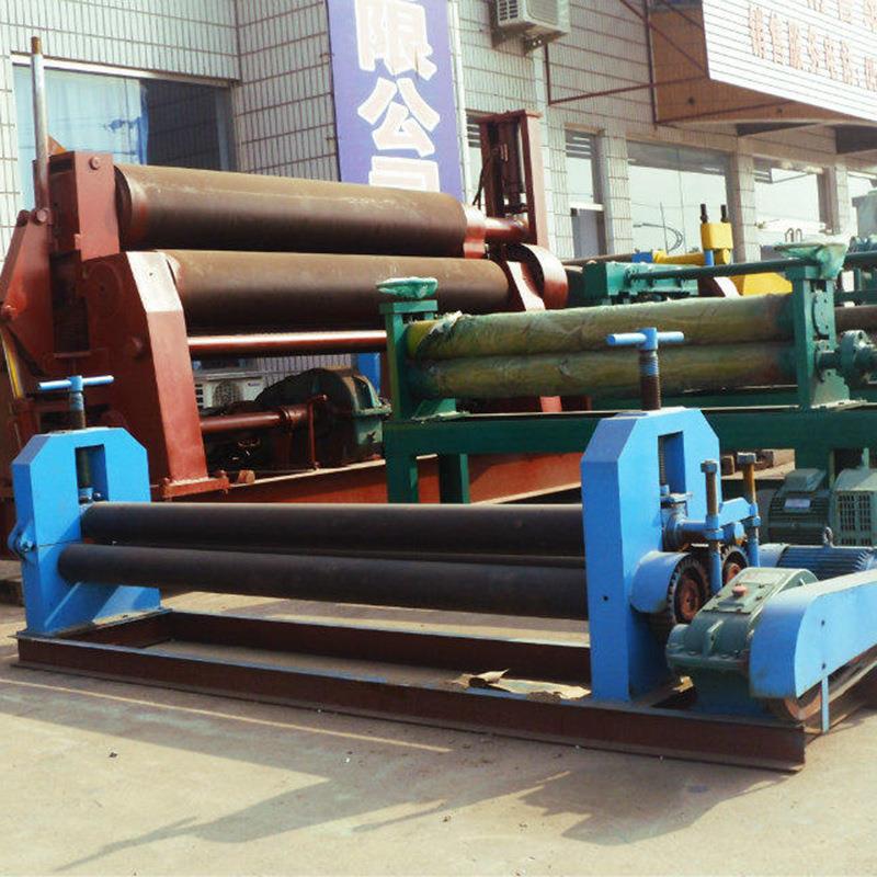 三辊卷板机机械自动升降卷板机8/12/16/20*2200/2500电动卷板机