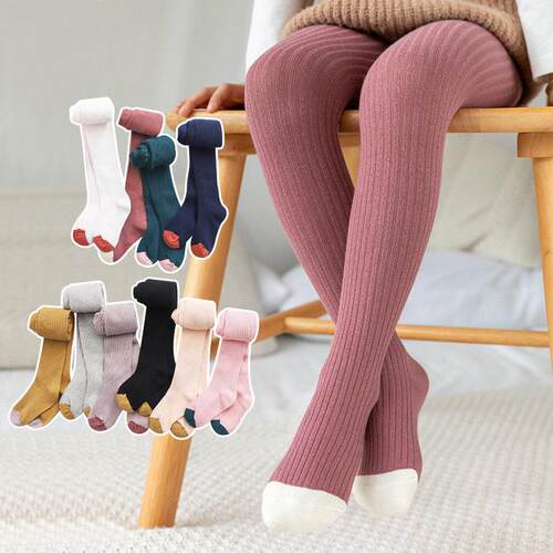 Stockings Toddler Tights Striped Princess Children Pantyhose