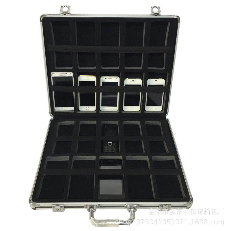 铝合金多功能工具箱全套多格手机展示箱设备箱收纳户外收纳箱
