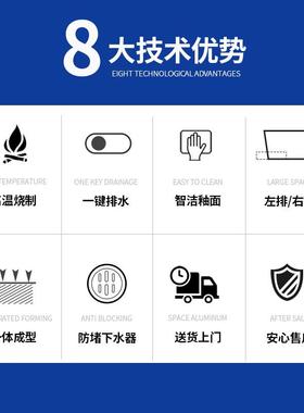 拖阳把池拖布池陶瓷间台家庭卫生间园花家用池子76102厕所卫生落