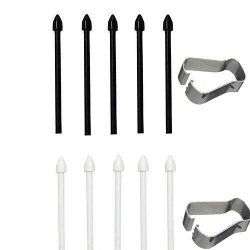 5Pcs Touch Stylus Tips Nibs With Metal Clip For Samsung Gala