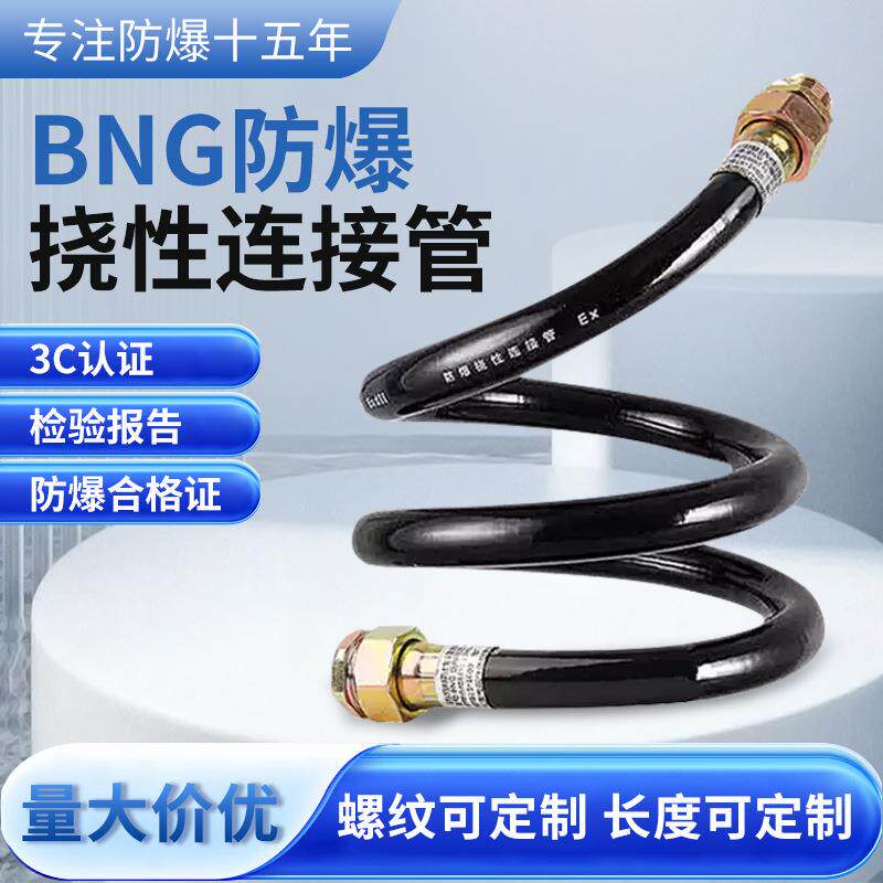 防爆挠性连接管 BNG防爆软管挠性接线管4分防爆管6分穿线管挠性管