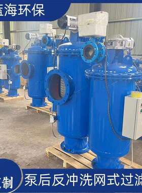 dn50泵前微过滤SF-250机前池工程高标准田建设全自反动冲洗农过滤