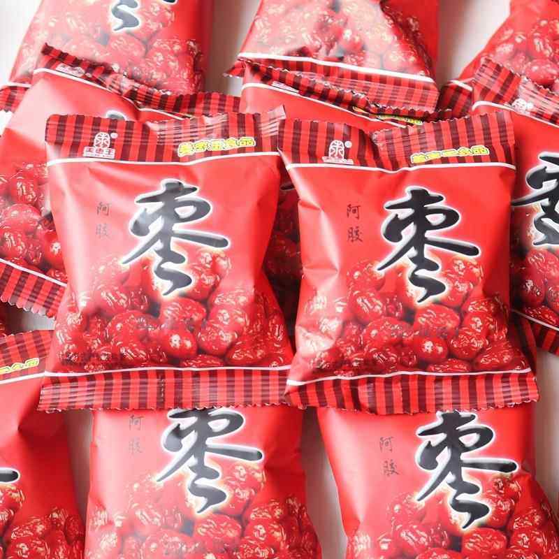 美枣王阿胶枣无核蜜枣河北产喜蜜枣煲汤熬粥茶点心果脯小包装零食