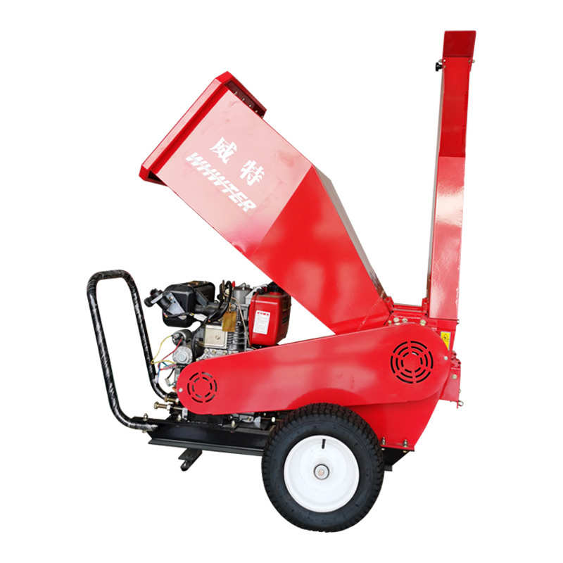 厂家批发大型柴油碎枝机废木树枝枝条碎枝机卧式园林树枝粉碎机
