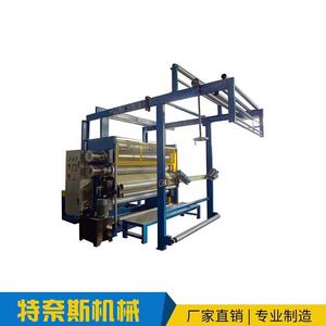加工定制海绵复合布压延机汽车座椅面料四辊压花机