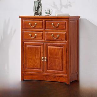 红木刺猬红木餐具柜实木储物柜架小柜新型中国风储物柜红木储物柜