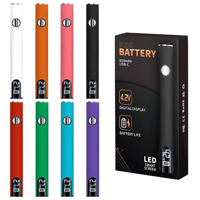 跨境便捷USB电烙铁USB烧线笔LED BATTERY显示屏三档可调压510接头