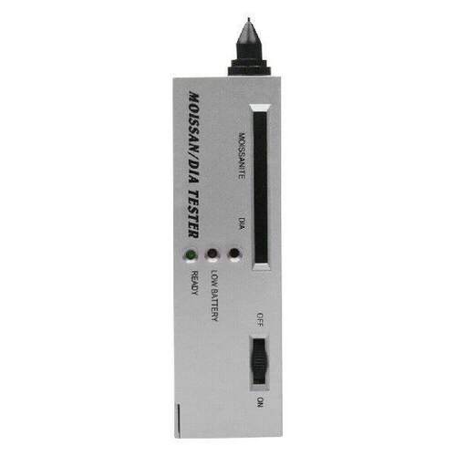 Home Moissan Tester Silver 9V Battery Detector Pen Diamond