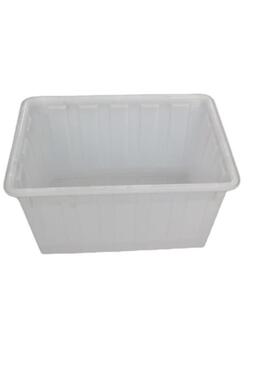 3养00塑料水箱龟箱养鱼箱87CRC0*L653*615白色塑料水箱服装周转