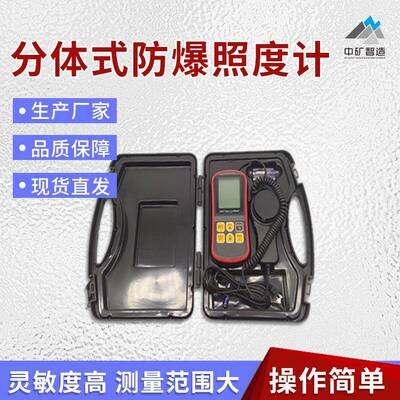 现货手持式光强度测量工程防爆照度计JBD-F便携式防爆照度计