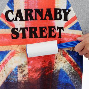 Portable Tear Paper Lint Adhe Removal Roller Dust Home Off