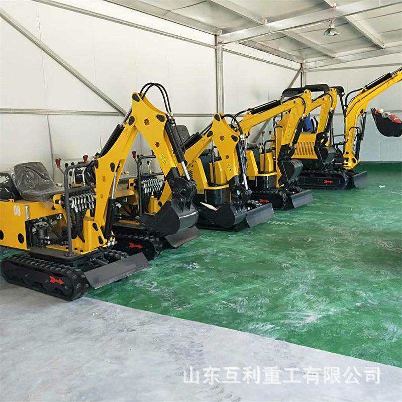 全型号小型挖机农用挖土迷你工程果园大棚家用多功能微型挖掘机