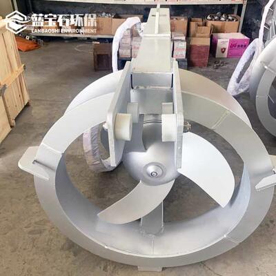 南京厂家供应污泥穿墙混流泵QWH4/12水平穿墙潜水回流泵4kw