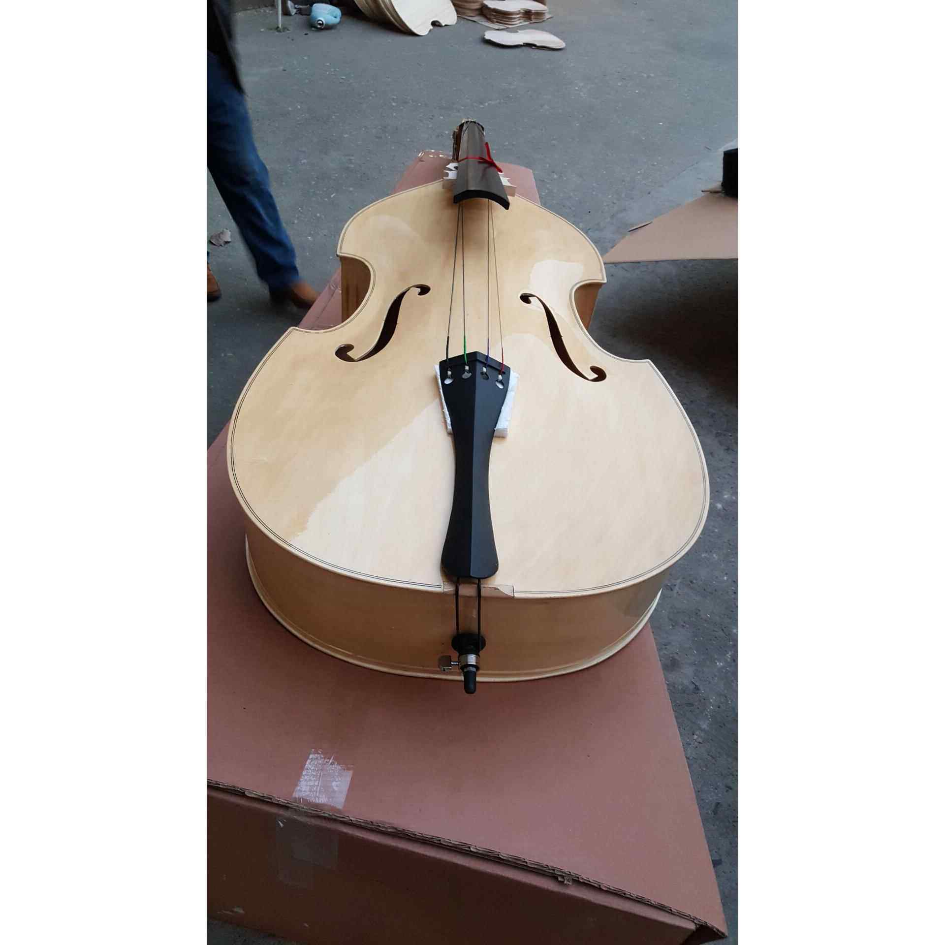 通灵夹板低音大提琴 贝司 倍大提琴 厂家 椴木